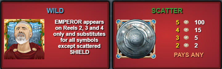 Дикий символ слота Call Of The Colosseum